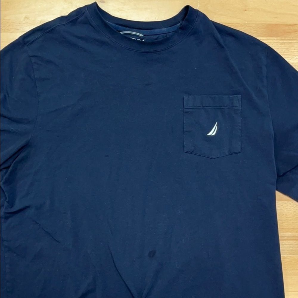 Brand new Nautica Navy Blue Crew Neck T-Shirts